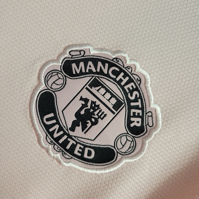 Retro 2019-20 Manchester United Pink Away Size   Football jersey retro
