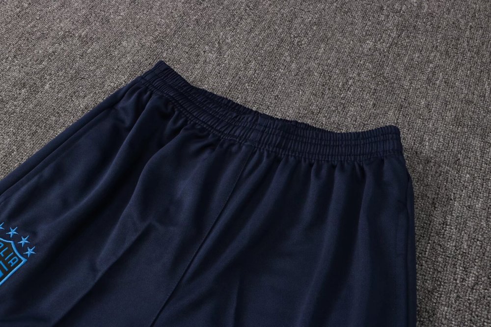 2021-2022 Italian half-pull training uniform blue suit