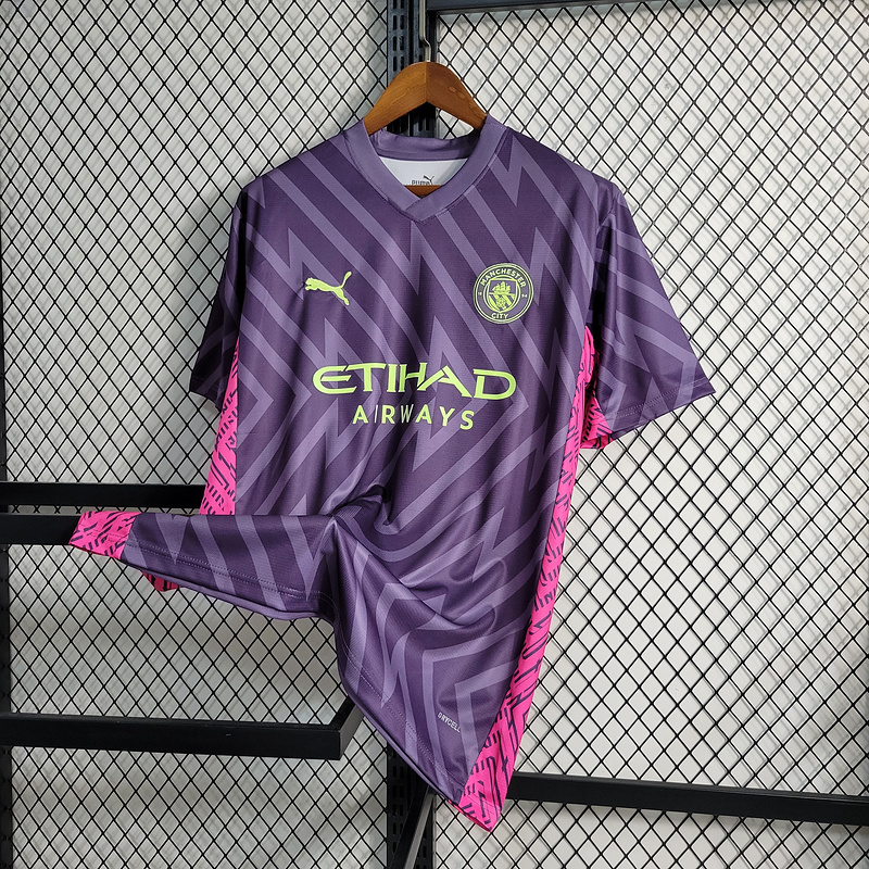 23-24 Manchester City Purple Goalkeeper