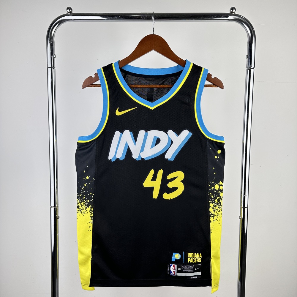 24 season Indiana Pacers City Edition 43 SIAKAM