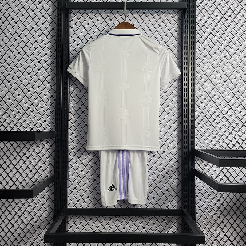 2022-23 Kids Real Madrid Home Benzema vini jr. KROOS MODRIC Football jersey