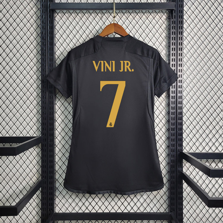 2023-24 Women's Wear Real Madrid away  VALVERDE MODRIC VINI JR. BELLINGHAM CARVAJAL Football jersey