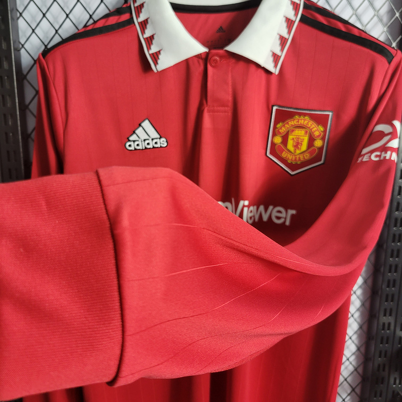 2022-23 Manchester United Long Sleeve  Home