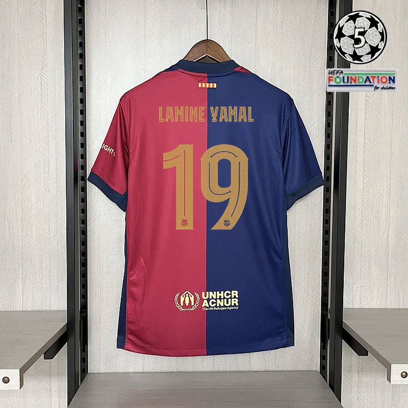 2024-25 Barcelona Home LAMINE YAMAL jersey