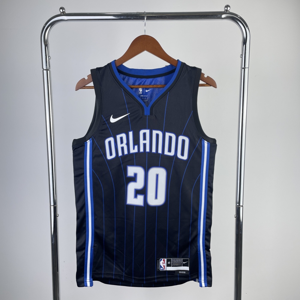 23 Season Orlando Magic Black Stripes 20 Fultz