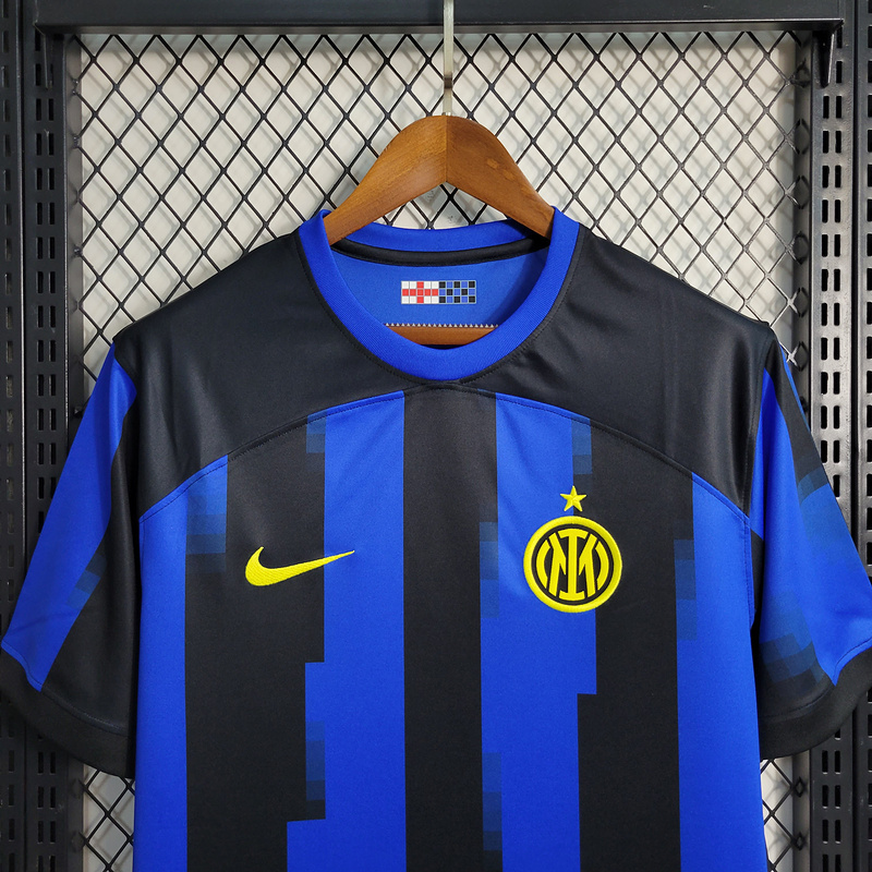 2023-24 Inter Milan Home CUADRADO ARNAUTOVIC THURAM LAUTARO FRATTESI Football jersey