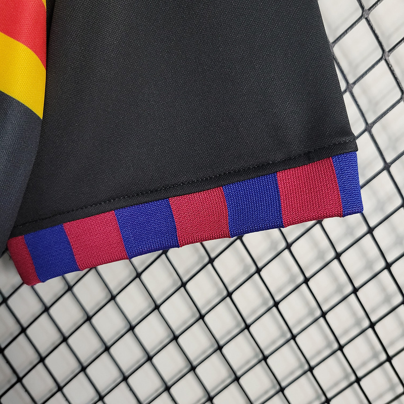 2023-24 Barcelona Black Training Jersey   GAVI LEWANDOWSKI F. DE JONG PEDRI FERMíN Football jersey