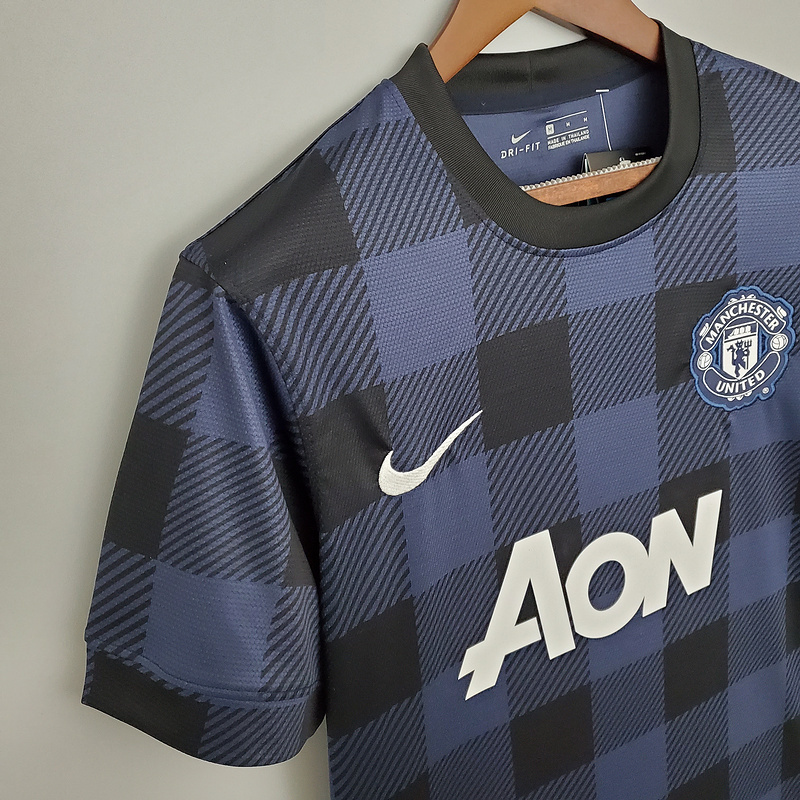 Retro 2013-14 Manchester United AWAY   Football jersey retro