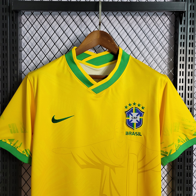 2022-23 Brazil Cristo Redentor  VINI JP PAPHINHA CUNHA NAYMAR JR L.PAQUETA Football jersey
