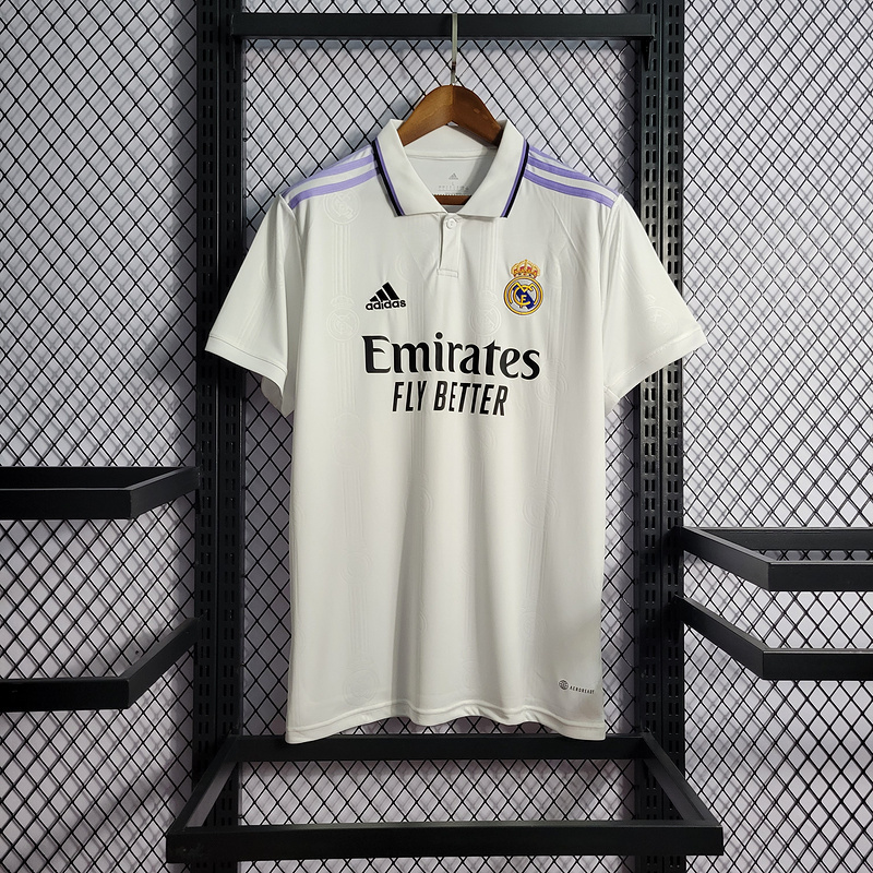2022-23 Real Madrid home Benzema vini jr. KROOS MODRIC Football jersey