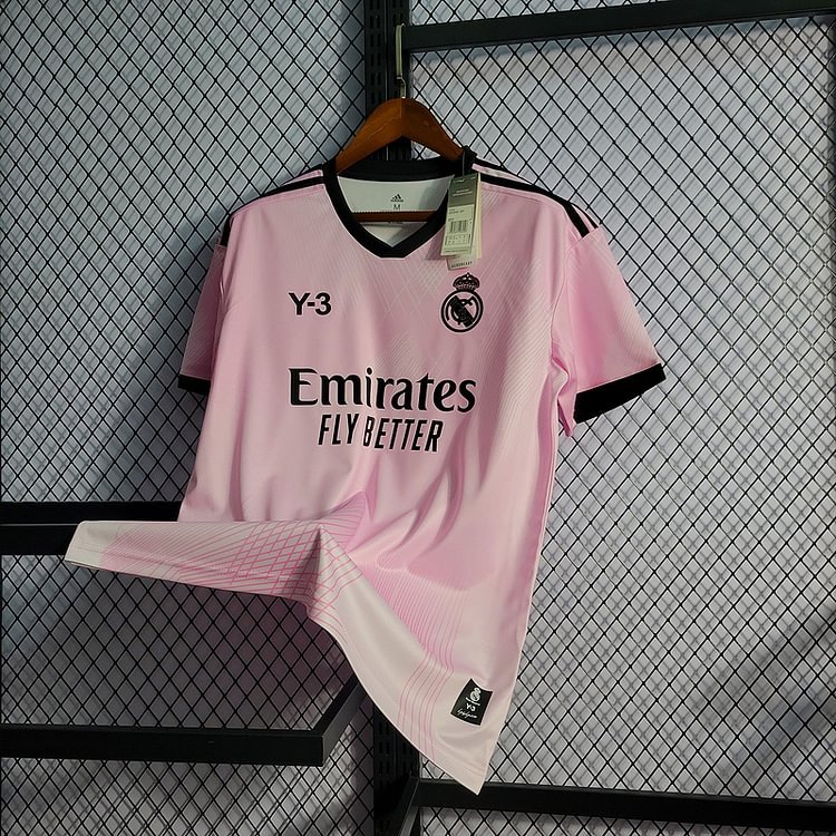 2022-23 Real Madrid Pink Y3 Special Edition Benzema vini jr. KROOS MODRIC Football jersey
