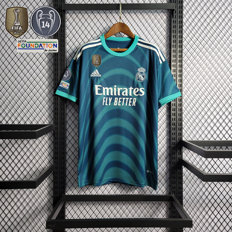 2022-23 Real Madrid Green Benzema vini jr. KROOS MODRIC Football jersey