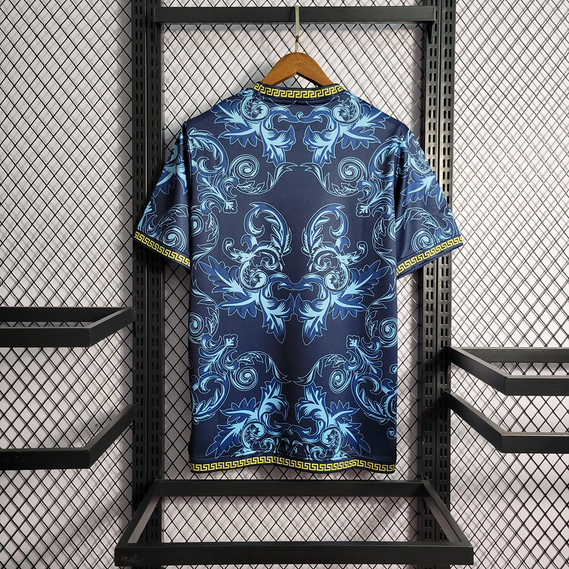 2022 Italy x Versace blue  Jersey