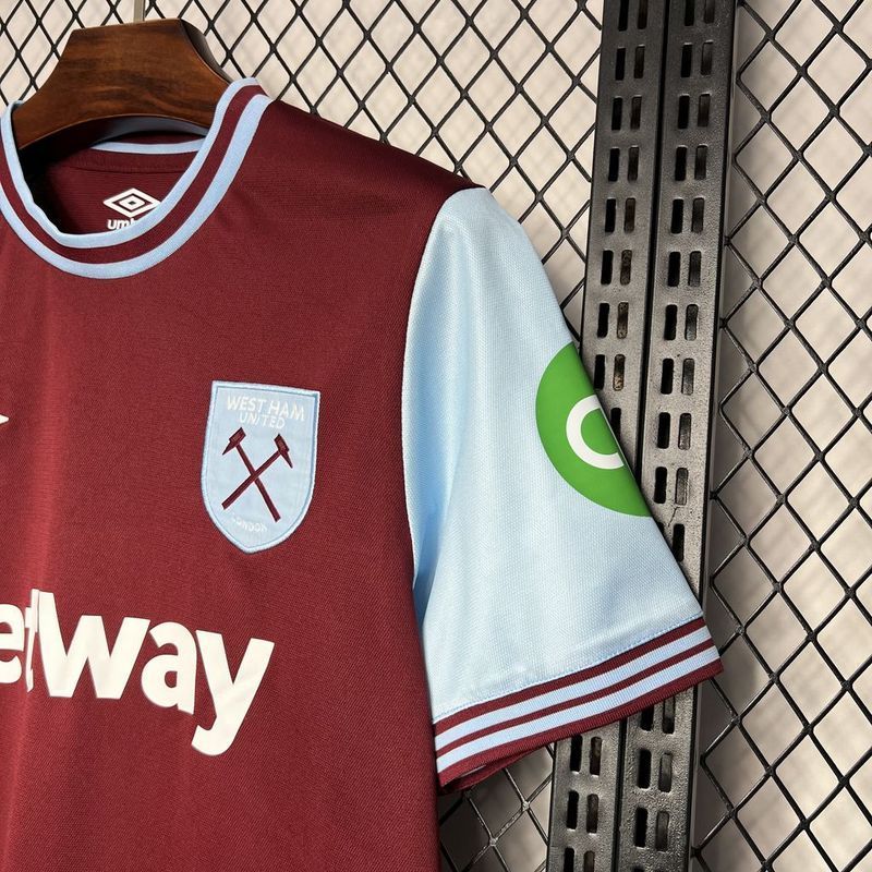 2024-25 West Ham Home Football jersey