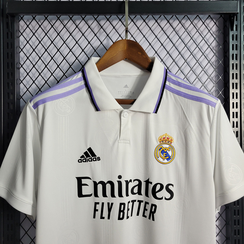 2022-23 Real Madrid home Benzema vini jr. KROOS MODRIC Football jersey