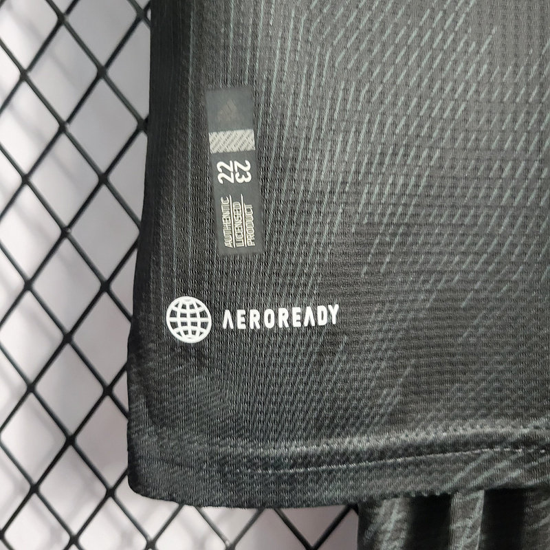 2022-23 Kids Real Madrid Black Y3 Benzema vini jr. KROOS MODRIC Football jersey