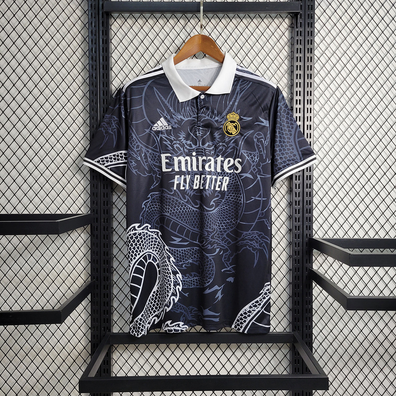 2023-24 Real Madrid Black Dragon Special Edition Football jersey