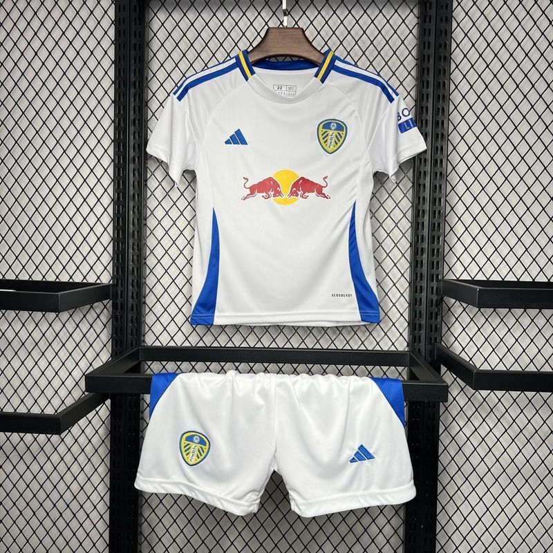 2024-25 Leeds United Home KIDS Football jersey