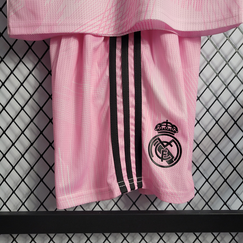 2022-23 Kids Real Madrid Pink Y3 Benzema vini jr. KROOS MODRIC Football jersey