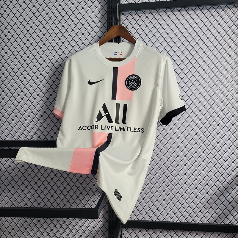 21-22 PSG White Away Fan Edition