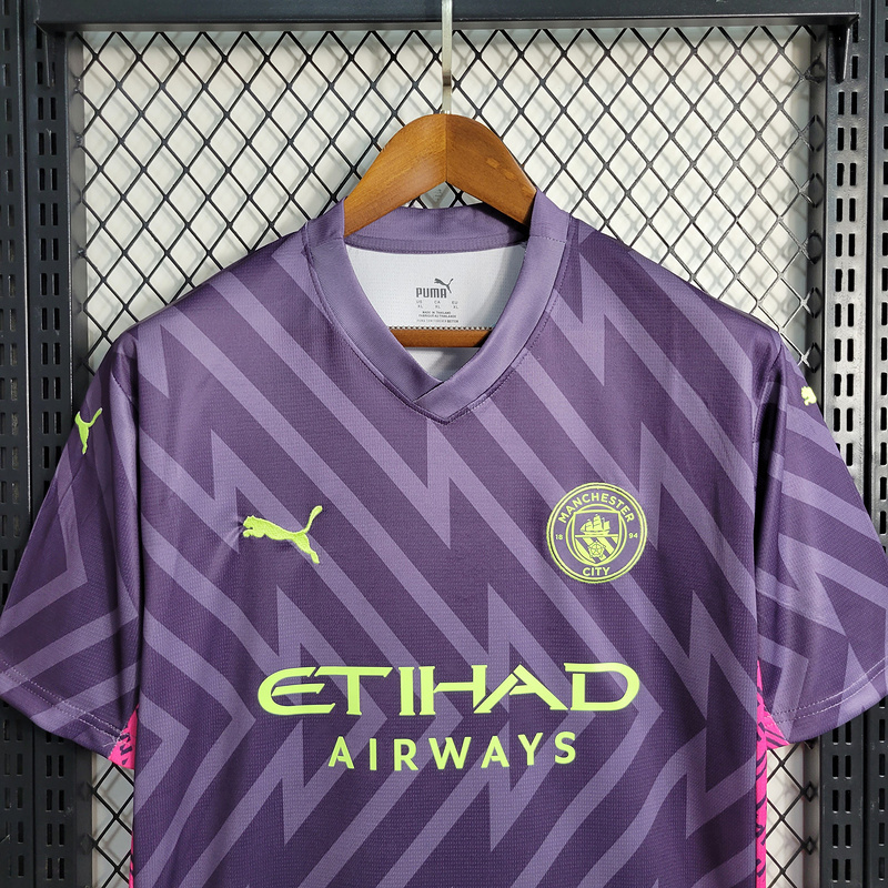 23-24 Manchester City Purple Goalkeeper