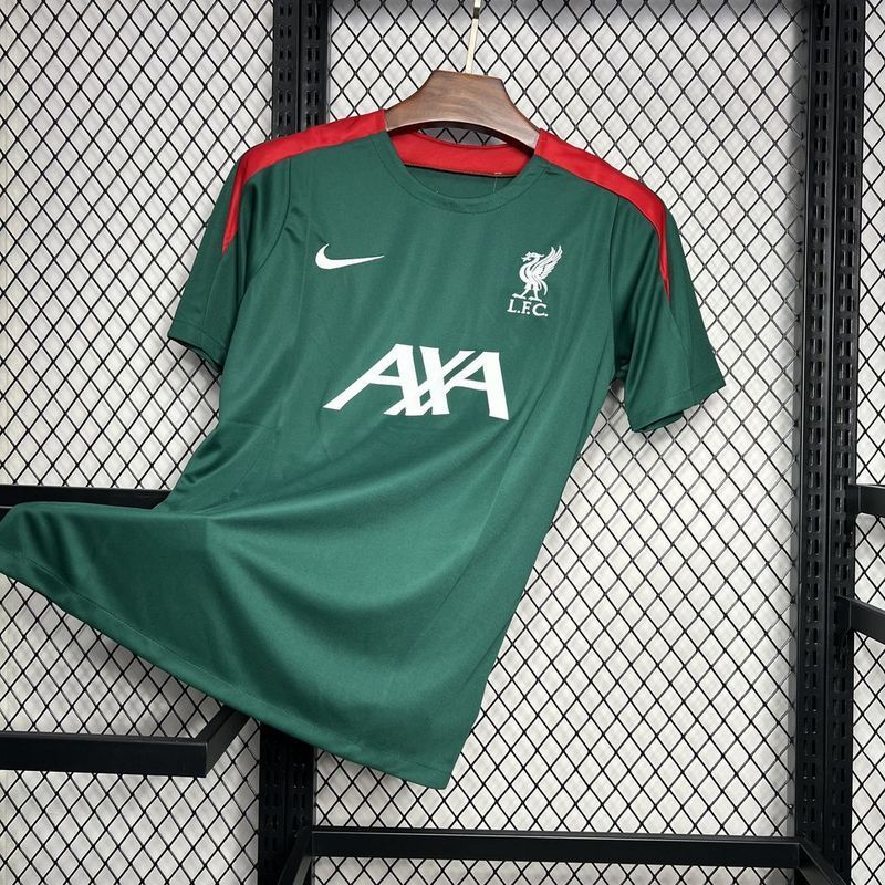 2024-25 Liverpool Pre Jogo Football jersey