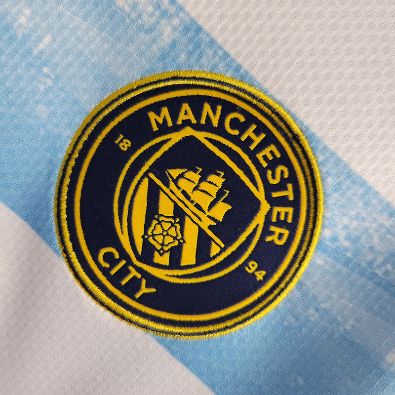 22-23 Manchester City commemorative white blue