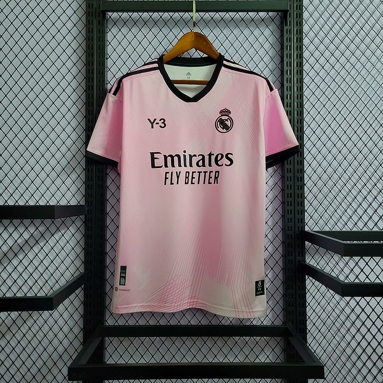 2022-23 Real Madrid Pink Y3 Special Edition Benzema vini jr. KROOS MODRIC Football jersey