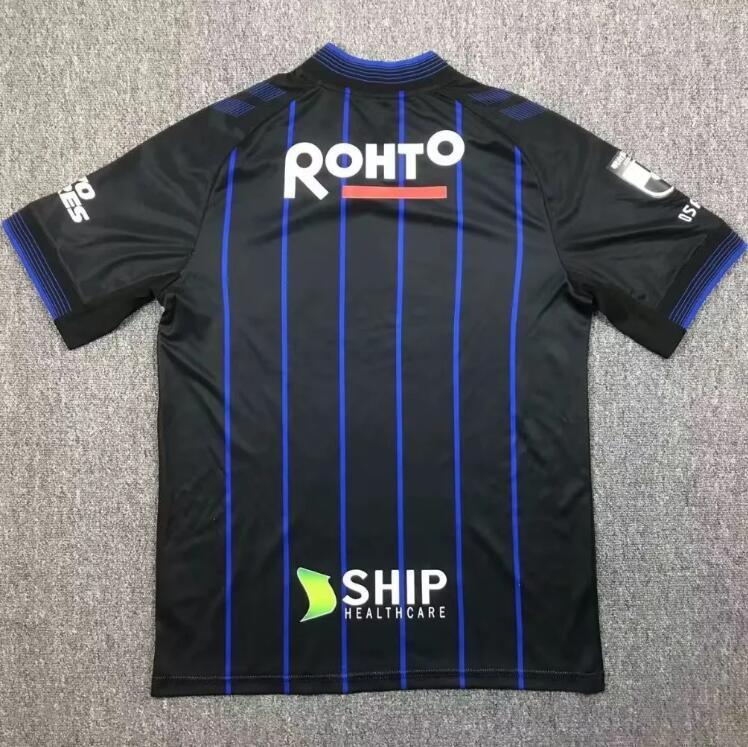 2024-25 Gamba Osaka home black soccer jersey