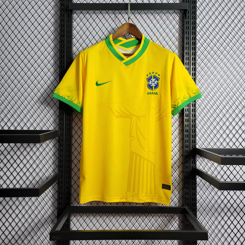 2022-23 Brazil Cristo Redentor  VINI JP PAPHINHA CUNHA NAYMAR JR L.PAQUETA Football jersey