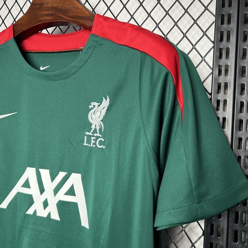 2024-25 Liverpool Pre Jogo Football jersey