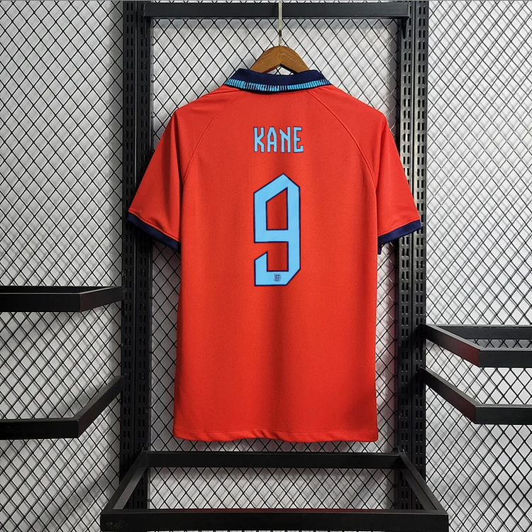 2022-23 England Red away Bellingham Kane Sancho  Soccer Jersey