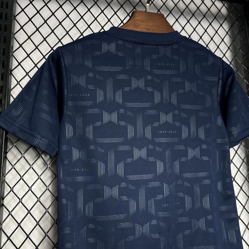 2024-25 Barcelona Away Kids Soccer Jersey