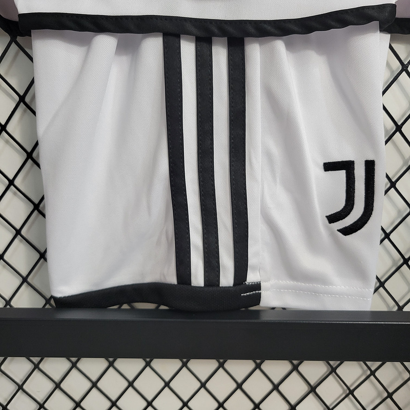 2023-24 kids Juventus away  CHIESA VLAHOVIC POGBA KOSTIC Football jersey