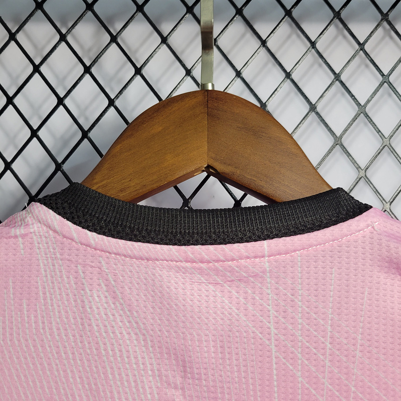 2022-23 Kids Real Madrid Pink Y3 Benzema vini jr. KROOS MODRIC Football jersey