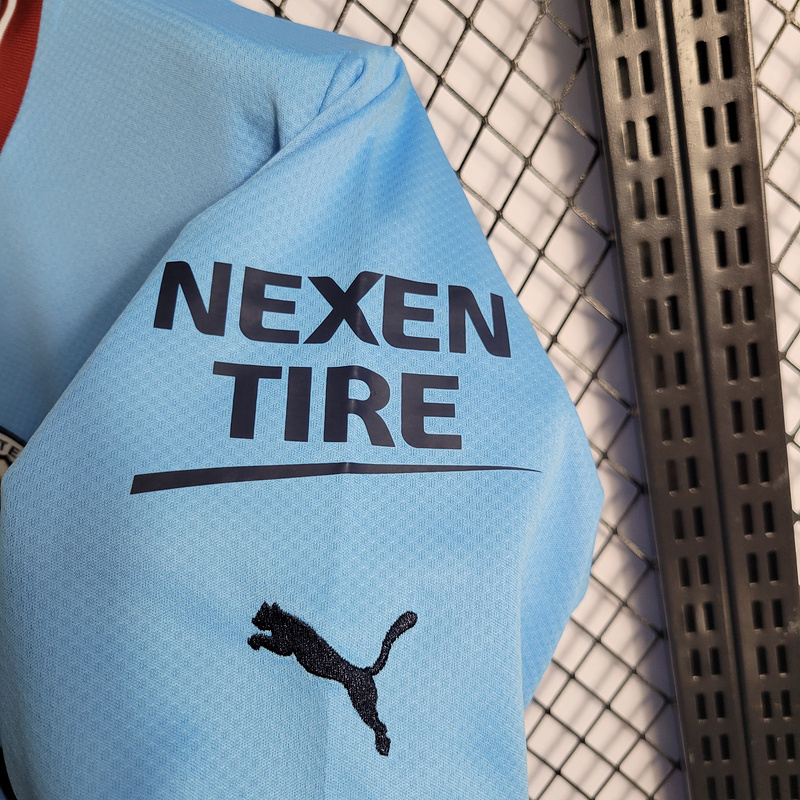 22-23 Long Sleeve Manchester City Home