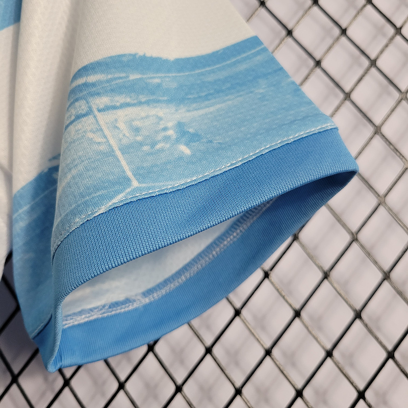 22-23 Manchester City commemorative white blue