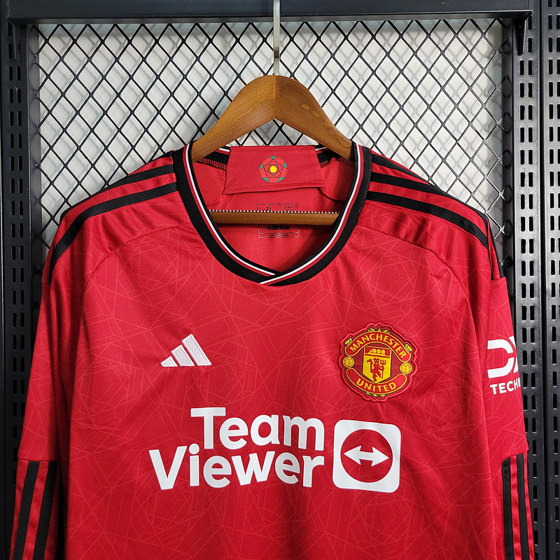 2023-24 Manchester United  home long-sleeved