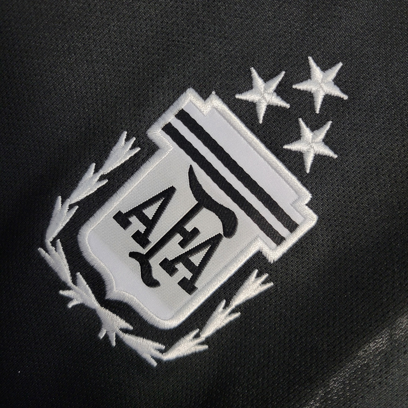 22-23 Argentina vest black 3-star training suit