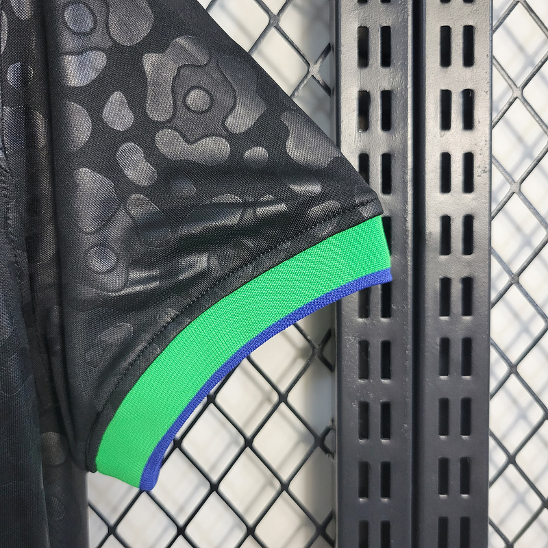 2022-23 Brazil women's black leopard national team  VINI JP PAPHINHA CUNHA NAYMAR JR L.PAQUETA Football jersey