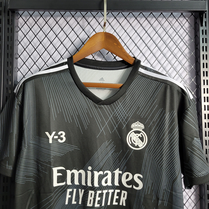2022-23 Real Madrid Black Y-3 Special Edition  Benzema vini jr. KROOS MODRIC Football jersey