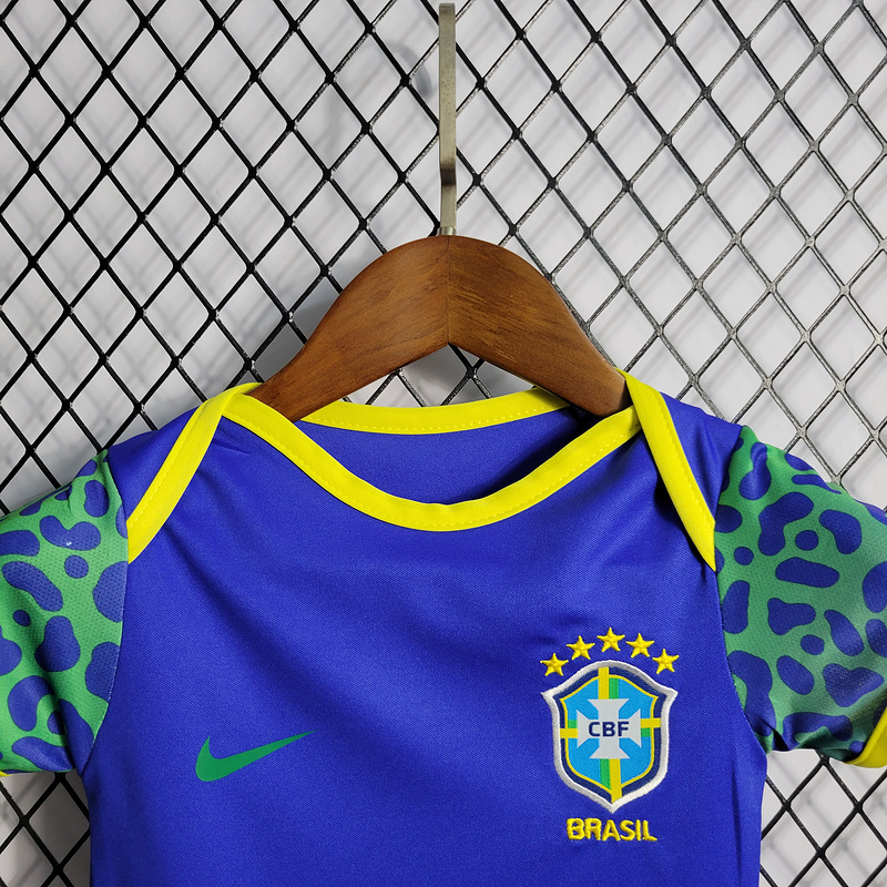 2022-23 Baby Brazil away Football jersey