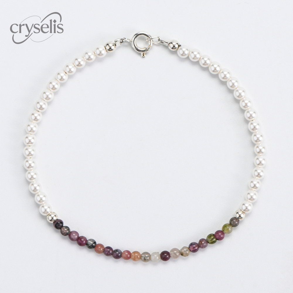 Lustrous Sphere Tourmaline Bracelet