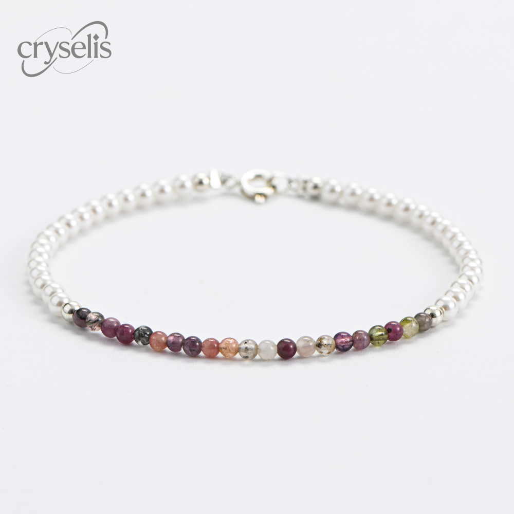 Lustrous Sphere Tourmaline Bracelet