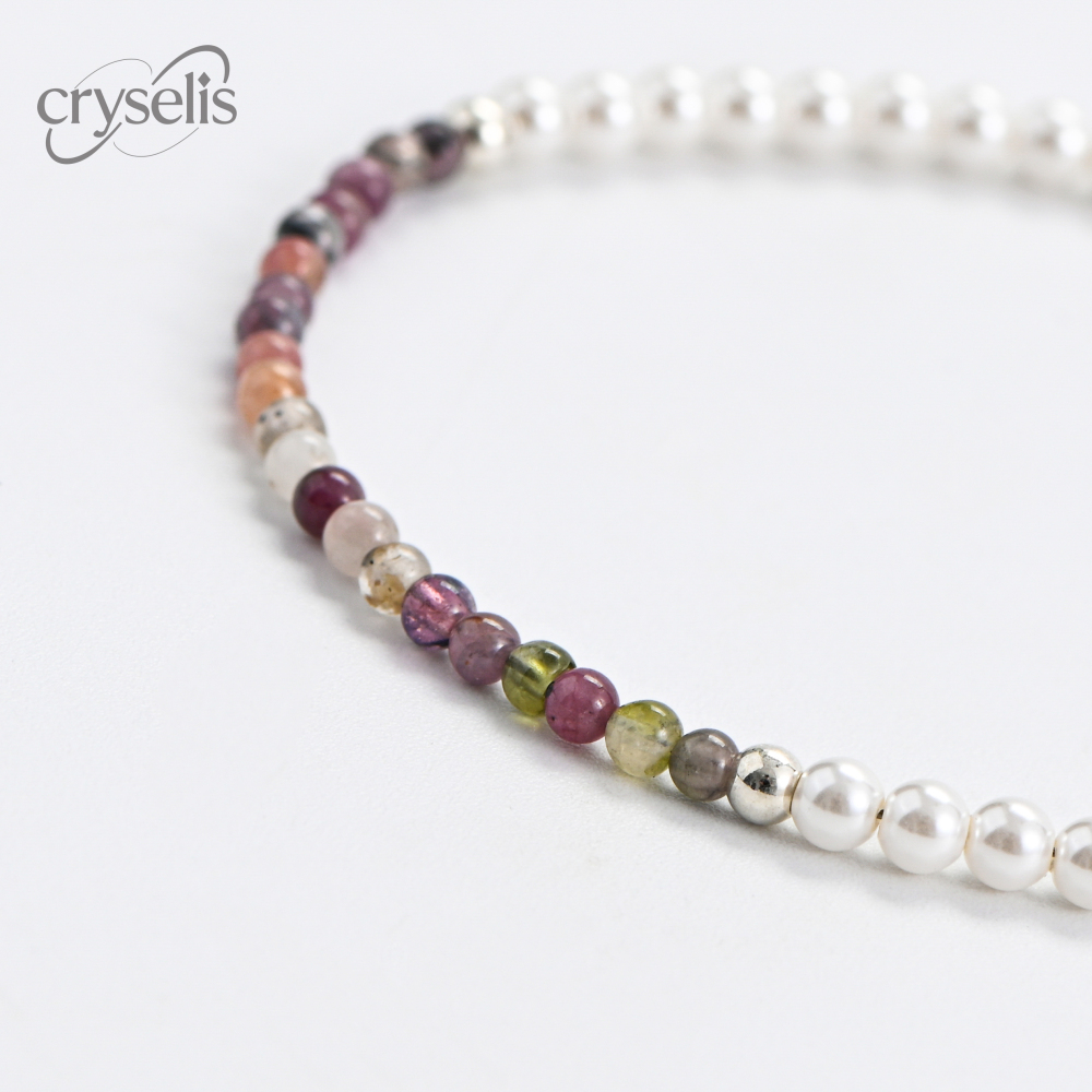 Lustrous Sphere Tourmaline Bracelet