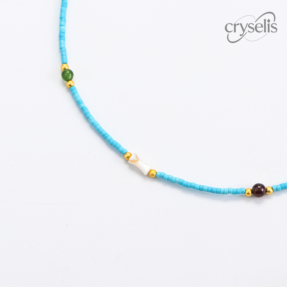 Turquoise Collarbone Chain