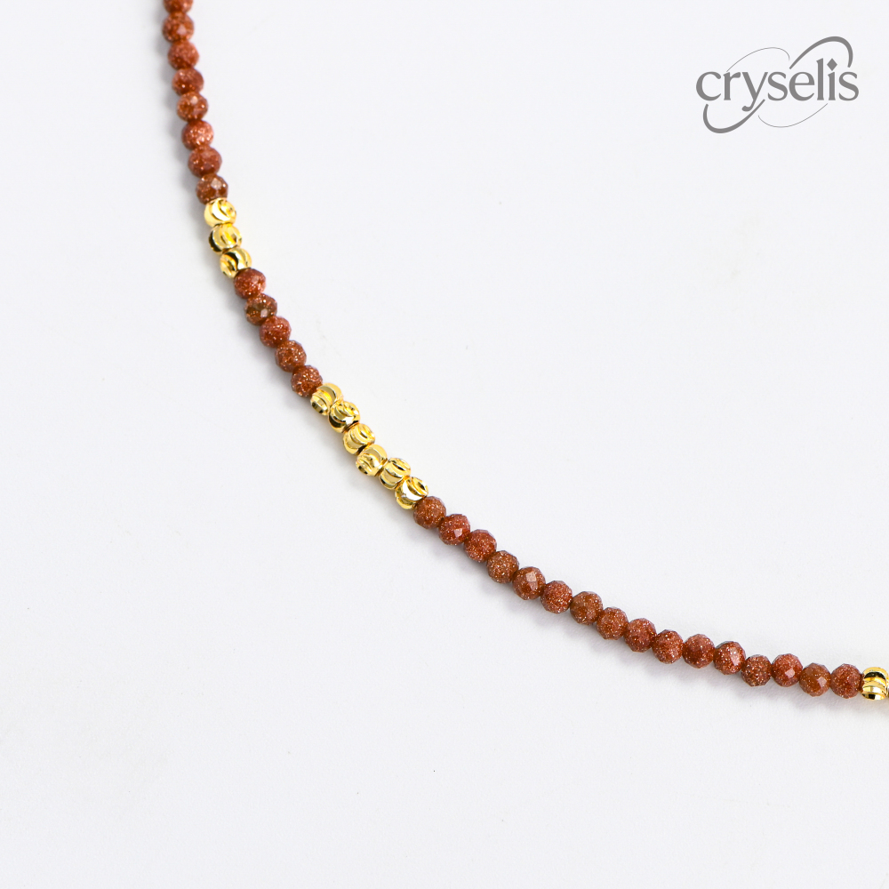 Goldstone Necklace