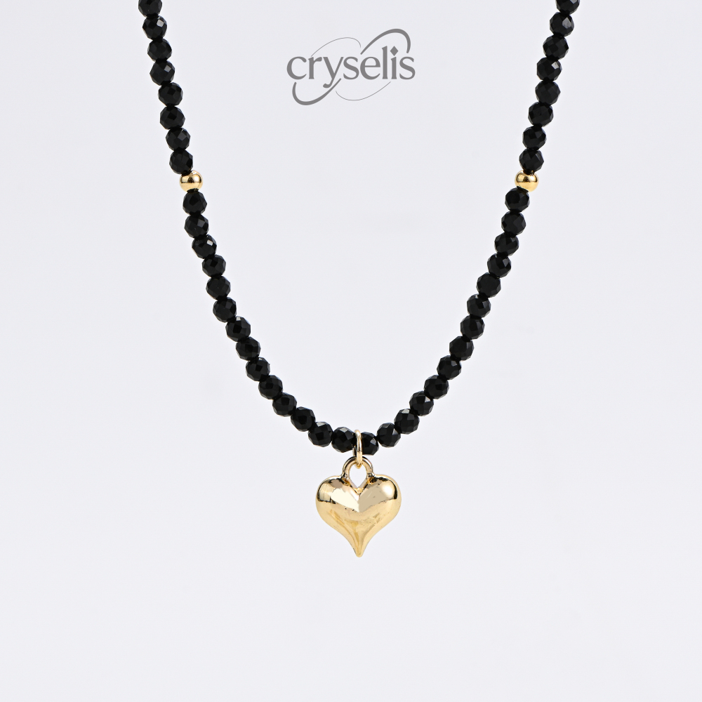 Black Spinel Necklace