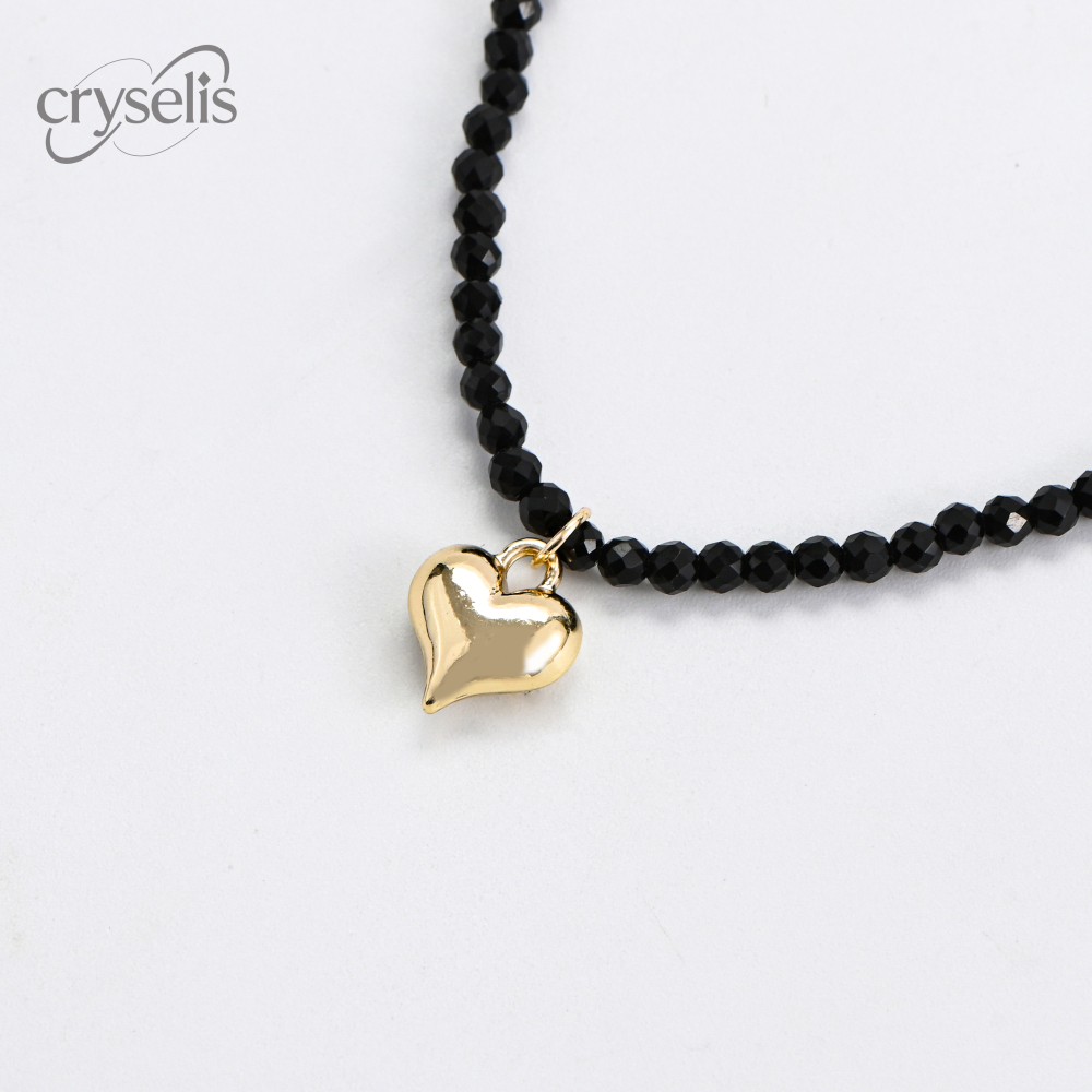 Black Spinel Necklace