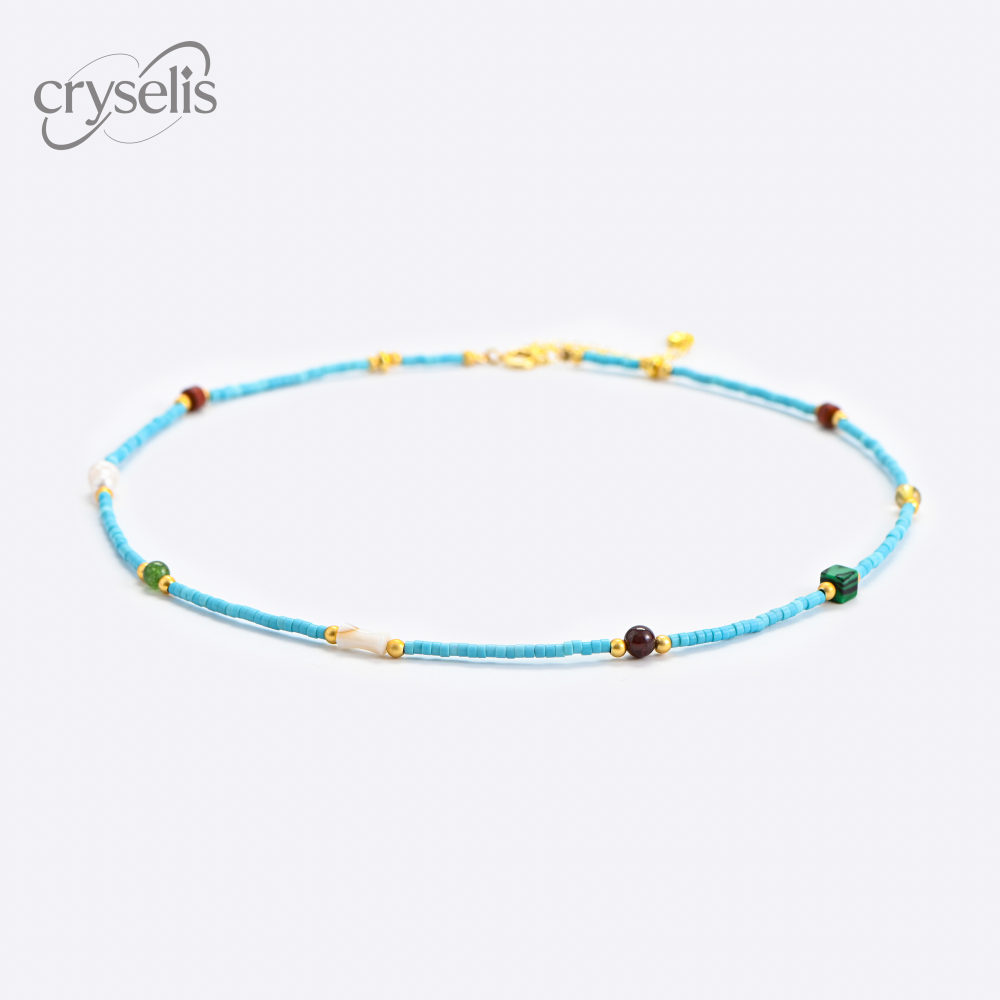 Turquoise Collarbone Chain